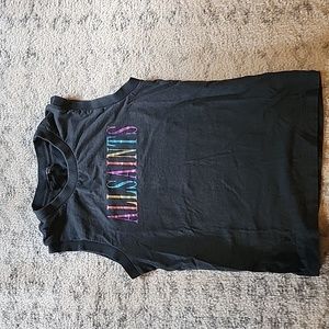 ALLSAINTS Rainbow Logo Tank